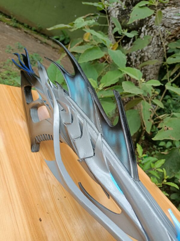 Fish Gun Shotgun M1014 Free Fire Cosplay EVA Foam Prop for Costume or Wall Decoration